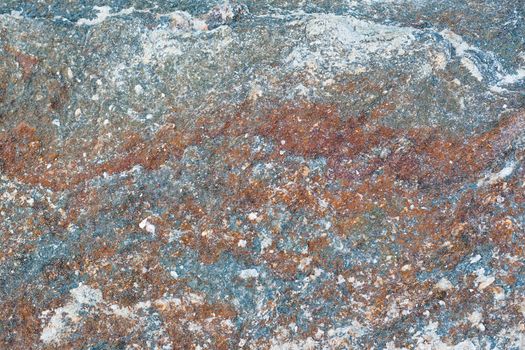 Texture background of rock granite stone in many color