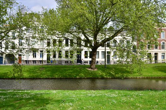 Westersingel Street near Museumpark in Rotterdam, The Netherlands