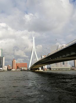 Erasmus Bridge in Rotterdam, The Netherlands