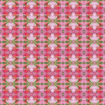 Pentagram flowers, flowers into bushes, 
petals have shades from dark to light seamless use as pattern and wallpaper.