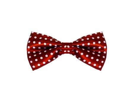 Red hipster bow tie