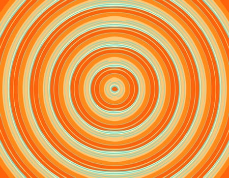 juicy orange circle background