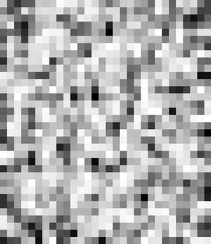 black and white pixel background