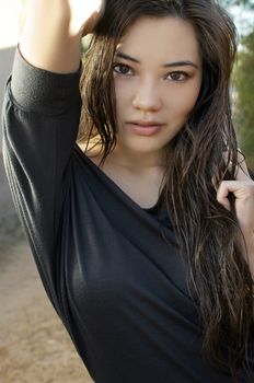 Beautiful Asian Model