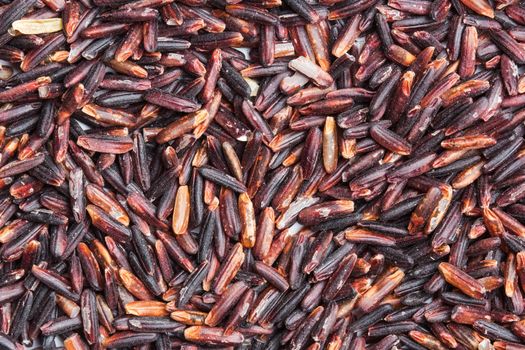 Brown rice pattern full frame background