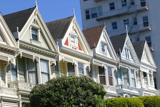 The Painted Ladies of San Francisco Alamo Square