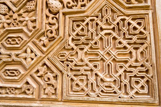 Alhambra palace located in Granada (Spain) is a master pice of the Islamic/Muslim Architecture in Europe