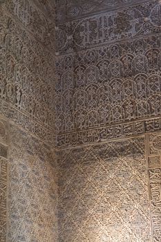 Alhambra palace located in Granada (Spain) is a master pice of the Islamic/Muslim Architecture in Europe