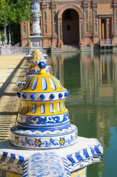 Plaza de España (Spain square) built in 1928 for the Ibero-American Exposition of 1929