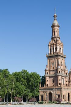 Plaza de España (Spain square) built in 1928 for the Ibero-American Exposition of 1929