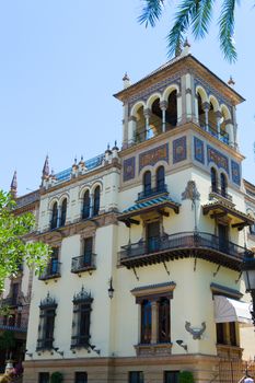 Hose in the city center of Seville