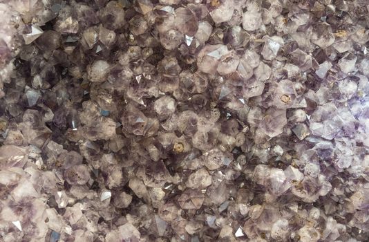 pink amethis quarts crystals as background
