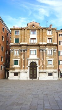 ancient architecture in Venice, Italy