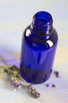 Lavender organic essential oil use for food or aromatherapy