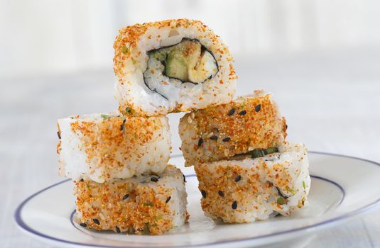 Californian sushi rolls
