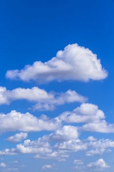 Blue Sky with Clouds.