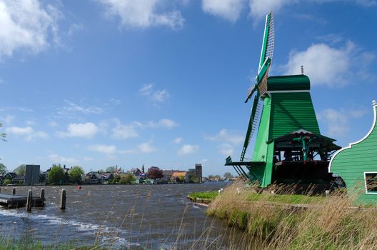Wind mill of Zaanse Schans, The Netherlands