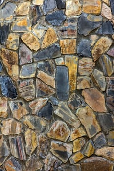 Stones wall pattern with for texture background