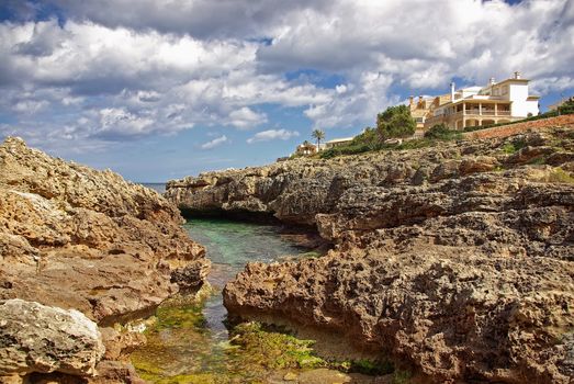 Stunning coastside house in the island of Majorca (Spain)