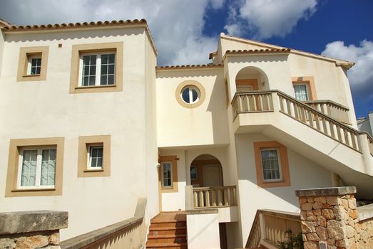 White summer house in Majorca (Spain)