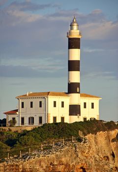 Lighthouse in Porto Colom (MAjorca - Spain)