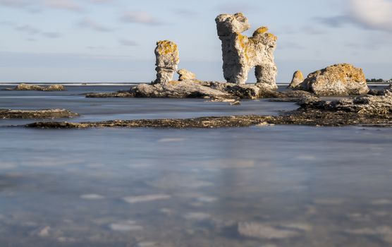 Sea Stack at Fårö, Gotland in Southern Sweden
