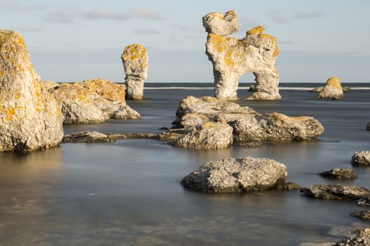 Sea Stack at Fårö, Gotland in Southern Sweden