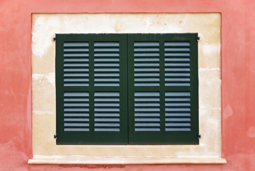 Mediterranean Style Window in a house of Majorca (Spain)