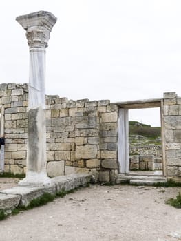 Ancient ruins remind people about last centuries