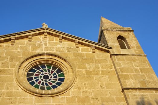 Catholic church in Porto Colom (Majorca - Balearic Islands - Spain)