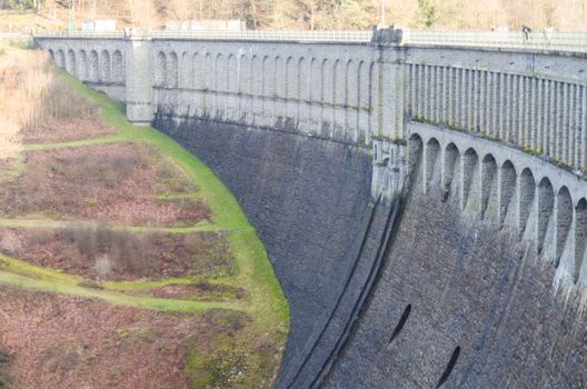 Dam reservoir, in Germany, Germany