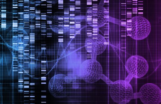 Medical Technology Background as a Art Concept