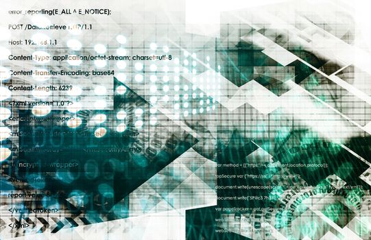 Business Technology Concept on Worldwide Report View