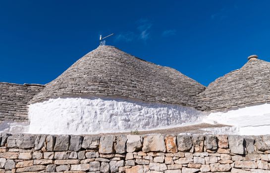 Famous Trulli of Alberobello, Italy.