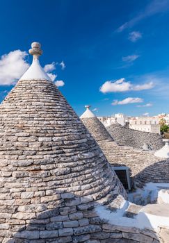 Alberobello, Apulia. Famous Trulli homes.