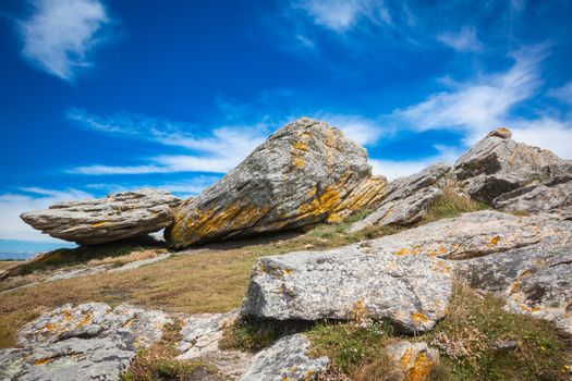 Cote Sauvage at the west side of peninsula Quiberon