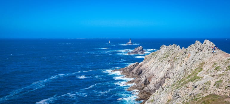 Pointe du Raz peninsula in Finistere Brittany