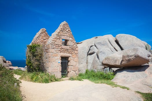 Ploumanach Cotes granites rose Brittany France