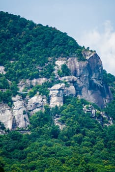 scenery around lake lure north carolina