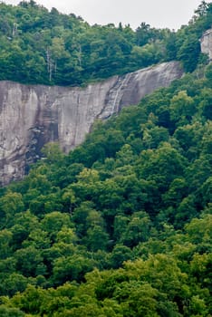 chimney rock park and lake lure scenery