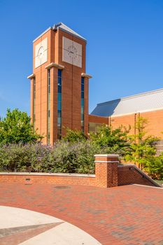 modern and historic architecture at college campus