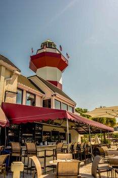 harbour town lighthouse at hilton head south carolina