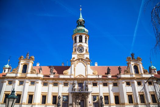 Facade of the Loreto Church in Prague