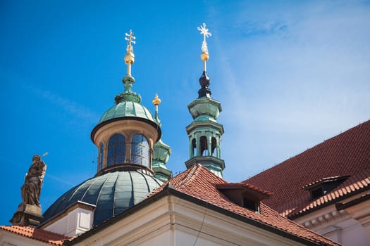 Church of Strahovsky monastery in Prague in the Czech Republic