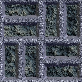 metal and slag seamless tileable decorative background pattern