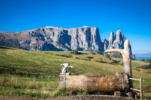 Seiser Alm and Rosengarten in South Tyrol