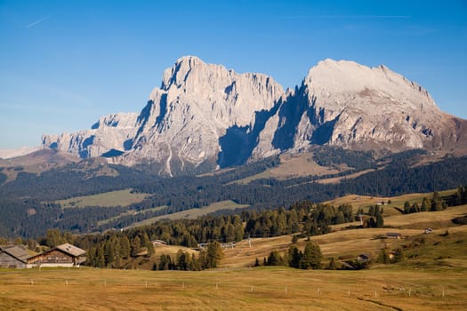 Seiser Alm and Rosengarten in South Tyrol