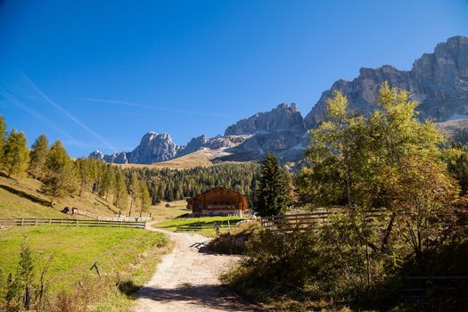 Seiser Alm and Rosengarten in South Tyrol
