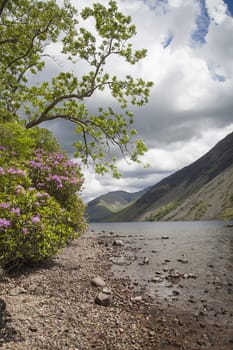 Wastwater lake in Lake District, Cumbria