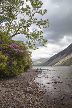 Wastwater lake in Lake District, Cumbria